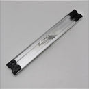 nzmegabuy silver metal magnetic knife strip with included mounting screws for wall-mounted kitchen tool storage
