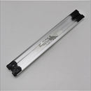 nzmegabuy silver metal magnetic knife strip with included mounting screws for wall-mounted kitchen tool storage