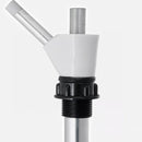 nzmegabuy manual hand pump faucet for caravan and motorhome sinks with white and black finish