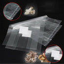 nzmegabuy 10-pack transparent polypropylene mushroom spawn grow bags with air-vent filter patches for cultivation