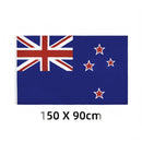 nzmegabuy durable 150x90cm New Zealand flag with brass grommets for indoor and outdoor display