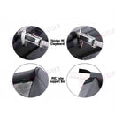 nzmegabuy pet car booster seat showing durable PVC tube support frame and thick PE clapboard construction details