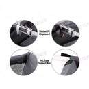 nzmegabuy pet car booster seat showing durable 600D Oxford fabric, PVC support frame, and thick PE clapboard details.