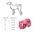 nzmegabuy pink washable female dog diaper with velcro closure and size chart for puppy incontinence
