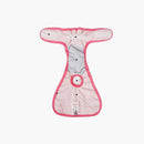 nzmegabuy pink washable female dog diaper with mesh lining and adjustable velcro closures for sanitary protection