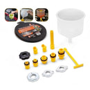 nzmegabuy 15-piece car radiator coolant refill funnel kit with spill-proof adapters and extensions for vehicle maintenance