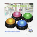 nzmegabuy set of four colourful recordable talking buttons for dog training with light and sound effects