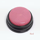 nzmegabuy red recordable talking button for pet communication training made of durable ABS plastic