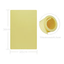 nzmegabuy 5pcs double-sided silicone tattoo practice skin sheets with 3mm thickness for shading and outlining