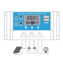 nzmegabuy solar charge controller with LCD display and wiring diagram for 12V 24V solar power systems