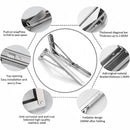nzmegabuy heavy-duty stainless steel folding shelf bracket with detailed diagrams showing locking and folding features