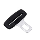 nzmegabuy universal car seat belt buckle clip in black ABS and metal for most vehicle models