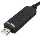 nzmegabuy EasyCAP USB 2.0 video and audio capture adapter with black casing and green power LED indicator