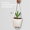 nzmegabuy weather seal silicone strip holding a heavy plant pot to demonstrate strong adhesive backing