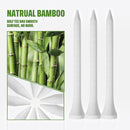 nzmegabuy 100 pack of 83mm white wooden golf tees with smooth finish for consistent ball height
