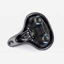 nzmegabuy wide gel bicycle saddle with dual spring suspension and shock-absorbing base for extra comfort
