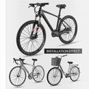 nzmegabuy wide gel bicycle saddle installed on mountain, road, and commuter bikes for extra comfort and support