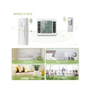 nzmegabuy wireless digital fridge and freezer thermometer with LCD display and remote sensors for home use