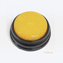 nzmegabuy yellow recordable talking button for dog training made of durable ABS plastic