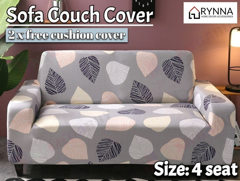 Stretch Sofa Cover Lounge Couch Removable Slipcover *4 Sizes