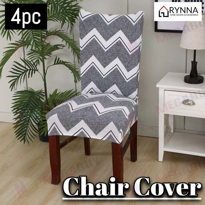 Chair Covers *zigzag *Available In 2Pcs and 4Pcs