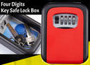 Weather Resistant 4 Digit Wall Mounted Key Safe Box Storage * 5 Colors