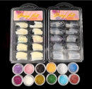Acrylic UV Gel Nail Art Kit NZ – Powder, Tips, Glitter & Manicure Set