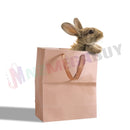 20 x Kraft Brown Paper Carry Bags Gift Carry Shopping Bags Bulk Handles*6Sizes