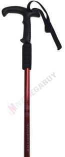 2 x Hiking Trekking Poles Walking Stick Anti Shock Adjustable Camping * Blue