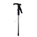 2 x Hiking Trekking Poles Walking Stick Anti Shock Adjustable Camping * Silver