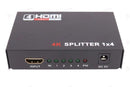 1 in 4 Out HDMI Splitter Full Ultra HD 1080P 4K/2K 3D PC STB PS3 V1.4 Powered