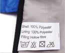 Camping Envelope Sleeping Bag Single -15°C Blue