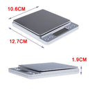 Kitchen Food Scale Digital LCD Electronic Balance Weight Postal Scales *4 Sizes