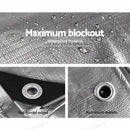 Tarpaulin Tarp Canvas Camping Poly Tarps Heavy Duty Cover 160gsm * 9 Sizes