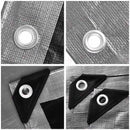 Tarpaulin Tarp Canvas Camping Poly Tarps Heavy Duty Cover 160gsm * 9 Sizes