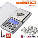 DIGITAL POCKET SCALES JEWELLERY PRECISION ELECTRONIC WEIGHT LAB* 2 Sizes