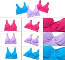 3pc Seamless Bras with Removable Pads *6 Sizes