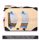 Collapsible Soft  Dog Crate cage Travel *Grey* 6 Sizes