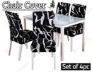 Chair Covers *Black Storm *Available In 2pcs and 4 Pcs