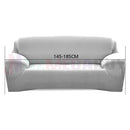 Stretch Sofa Cover Loung Couch Removable Slipcover 1/2/3/4Seater+1 Cushion Cover *Black *4 Sizes