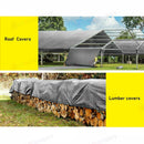 Tarpaulin Tarp Canvas Camping Poly Tarps Heavy Duty Cover 160gsm * 9 Sizes
