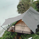 Tarpaulin Tarp Canvas Camping Poly Tarps Heavy Duty Cover 160gsm * 9 Sizes