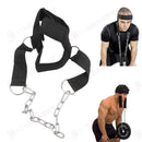 Head Neck harness Gym weight lift strength strap