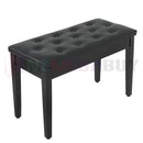 Piano Leather Stool - 75cm Long