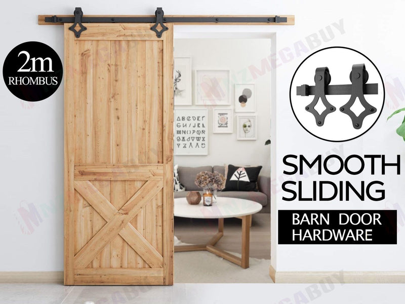 BARN DOOR HARDWARE - 2M Diamond