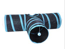 Pet Tunnel 3 way * Blue & Black