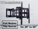 TV Bracket Swivel 26" to 55"