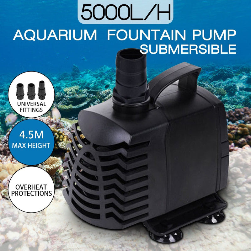 Aquarium Water Pump 5000LPH Submersible