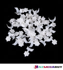 100pc White False Acrylic Nail Art Tips Edge Form Guide UV Gel Decoration*Nail tip -- 2009 "