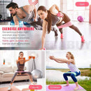 3pc Fabric Resistance Bands Legs and Booty Exercise Fitness Hip*Grey